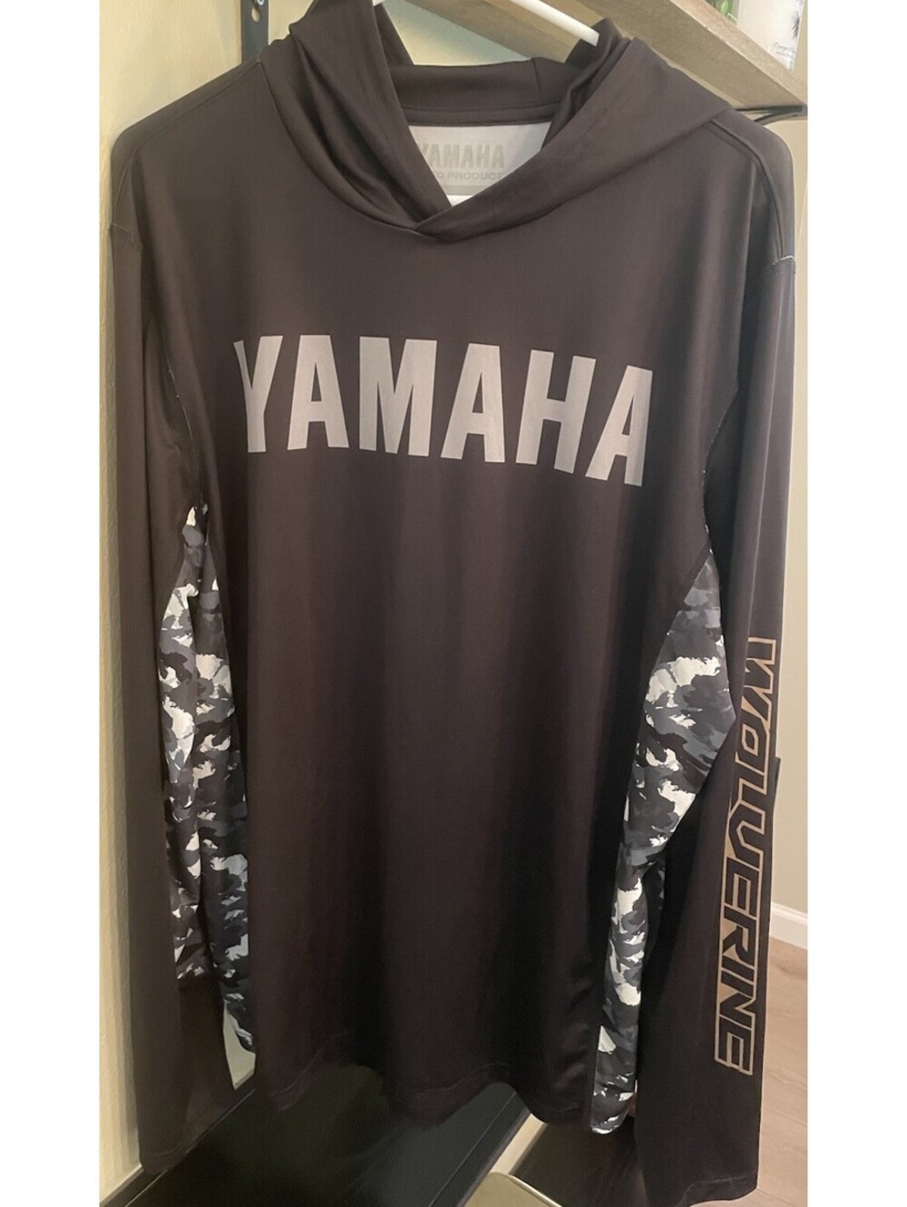 New Yamaha Wolverine RMAX Long Sleeve Lightweight Activewear Shirt - Size L